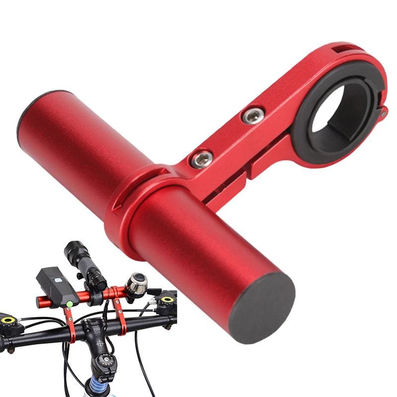 Le Cycle Moderne - Barre de support d'accessoires pour vélo - Longueur: 10 cm Couleur: Rouge
