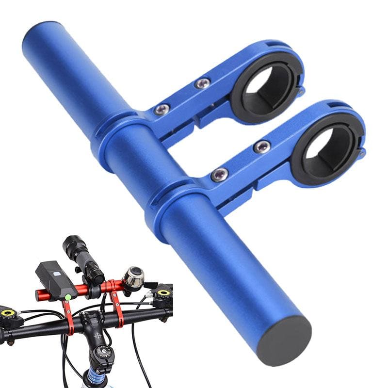 Le Cycle Moderne - Barre de support d'accessoires pour vélo - Longueur: 20 cm Couleur: Bleu