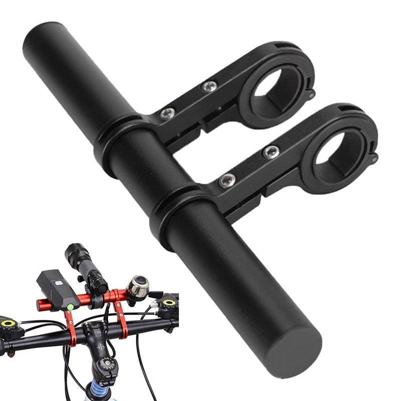 Le Cycle Moderne - Barre de support d'accessoires pour vélo - Longueur: 20 cm Couleur: Noir