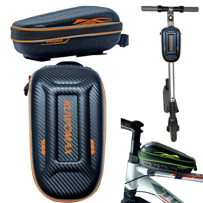 Le Cycle Moderne - Coffre rigide 2L pour vélo et trottinette - Couleur: Orange